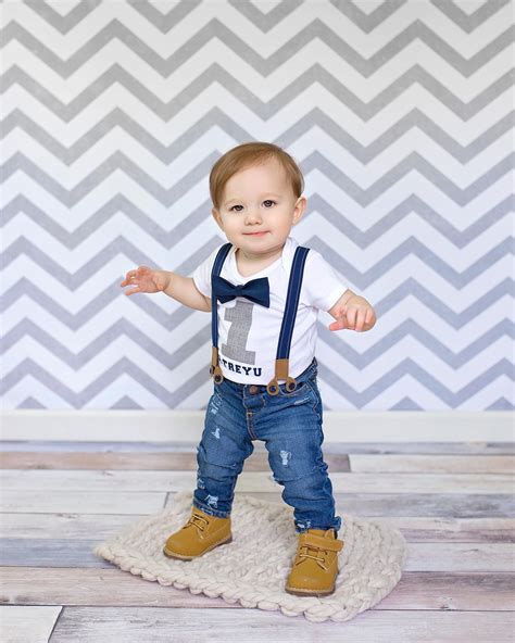 Baby Boy First Birthday Outfit